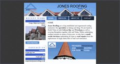 Desktop Screenshot of jonesroofing.co.uk