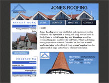 Tablet Screenshot of jonesroofing.co.uk
